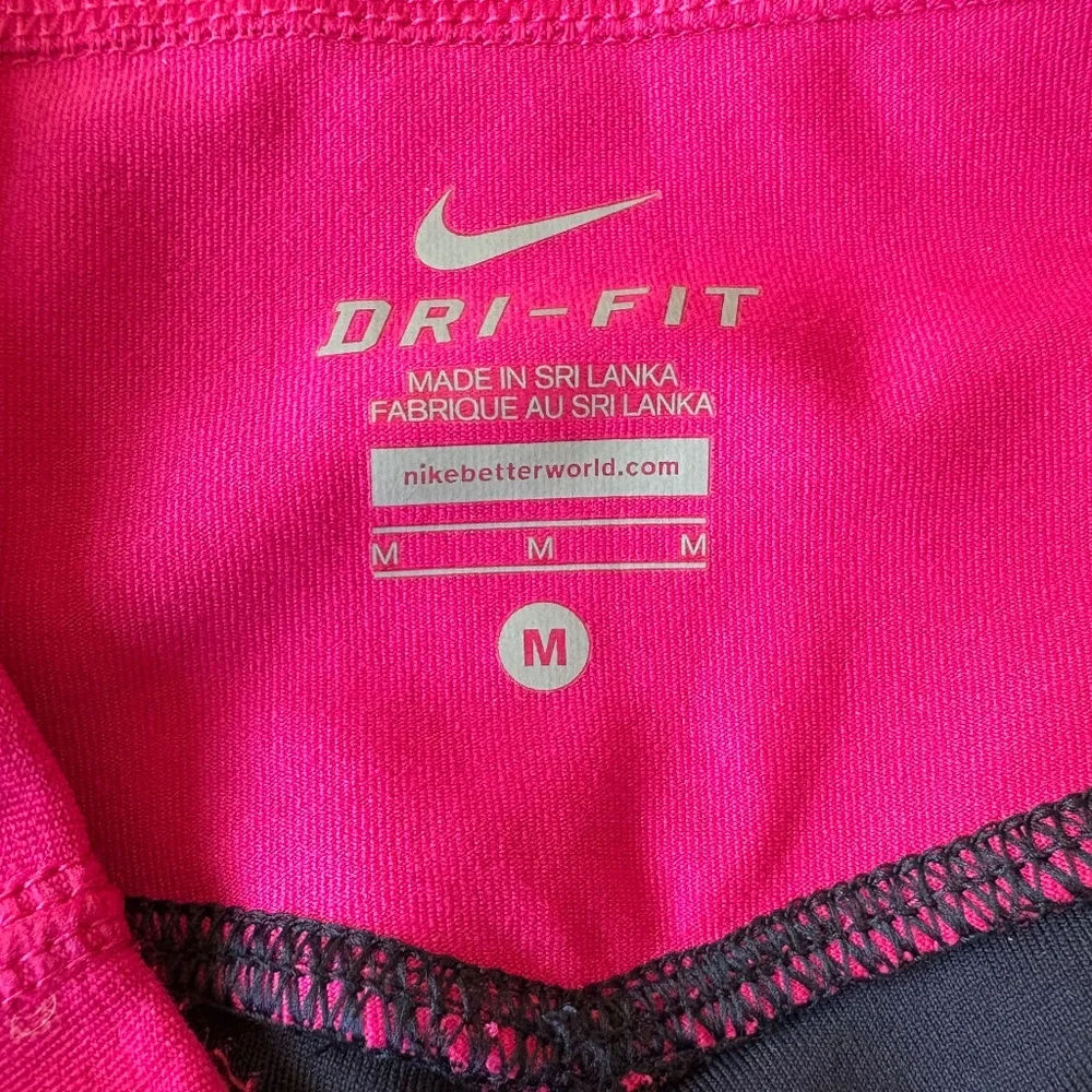 Nike Legend Regular Fit athletic pants navy pink Medium